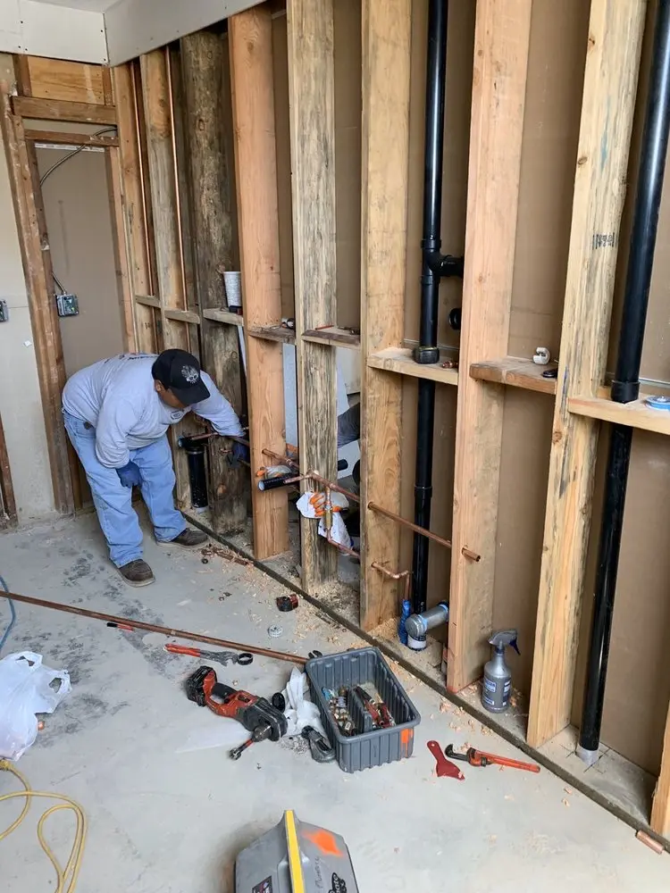 Commercial rough-in plumbing for Water Heater Replacement in Village of Culpeper